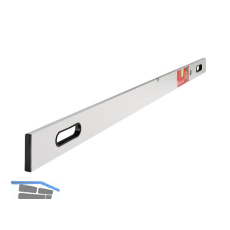 SOLA Alu Waaglatte SLXG 2 2,0 m mit 2 Libellen und 2 Griffen