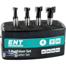 ENT Fr�serkassette HW 4-teilig in Kunststoffbox