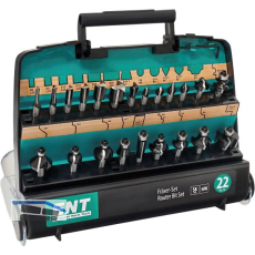 ENT Fr�serkassette HW 22-teilig in Kunststoffbox