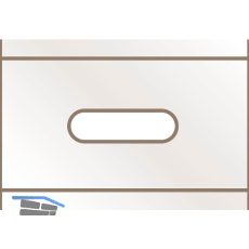 MARTOR Industrieklinge 192043 mit Breitschliff 2-seitig ( 10 St�ck )