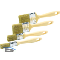 SCHULLER Lackierpinsel-Set mit Flachpinseln Breite 20, 30, 50, 60mm, 4-teilig