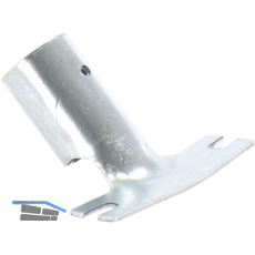 MASTA Metallstielhalter flach f�r Besenstiele bis Durchmesser 28 mm
