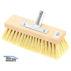 MASTA Teerb�rste Fiber eckig 230 x 70 mm mit Metallstielhalter ohne Stiel