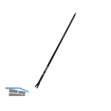 KRENHOF Brechstange, geschmiedet und geh�rtet mit Gei�fu� L�nge 1400 mm