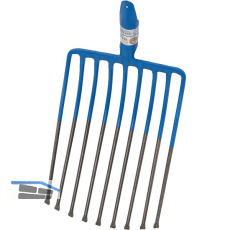 OFFNER Schotter-Koksgabel 9 Zinken Gr��e 340 x2 50 mm ohne Stiel