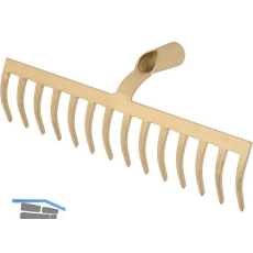 OFFNER Betonrechen geh�rtet Breite 350 mm und 14 Zinken ohne Stiel