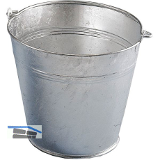 Eimer verzinkt konisch � 22/32 cm mit Trageb�gel Inhalt 15 Liter