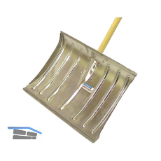 SONNECK Alu-Schneeschieber mit Stiel R�umbreite 465 mm