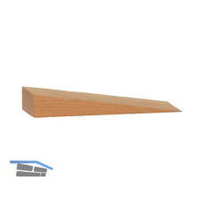 EBNER Hartholzkeil 40 x 30 x 8 mm Inhalt 50 St�ck