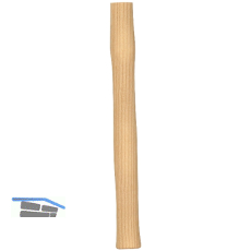 EBNER Hammerstiel Esche Natur gerade fassoniert f�r 1,7-2,0 kg Hausgr. 37/24 mm