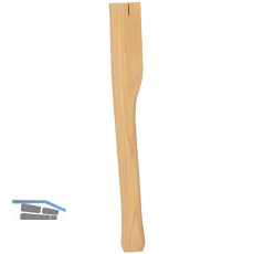 EBNER Hackenstiel aus Eschenholz gerade Form L�nge 450 mm Hausgr. 56/25 mm