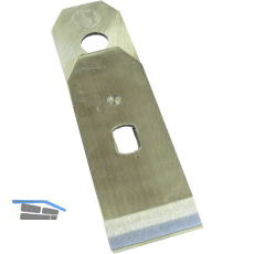 ULMIA Reform Doppelhobeleisen d�nne Form mit Klappe Breite 48 mm