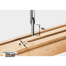 FESTOOL Nutfr�ser HS 4 x 5 mm