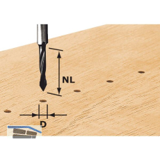 FESTOOL Durchgangsbohrer HW S8 D5/30 � 5 mm
