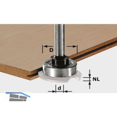 FESTOOL Fr�sspindel HW � 28 mm
