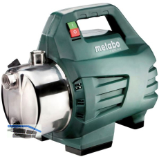 METABO Gartenpumpe P 4500 Inox mit Edelstahlpumpgeh�use 1300 Watt