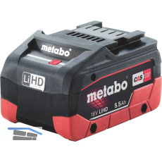 METABO Akku / Ersatzakku 18 Volt / 5,5 Ah (IEC) LiHD