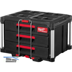 MILWAUKEE Koffer mit 3 Schubladen Packout