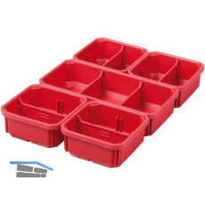 MILWAUKEE Ersatzboxen Organiser Slim/Organiser Slim Compact Packout