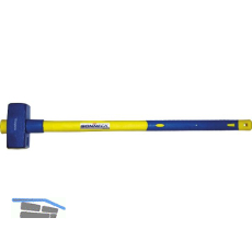 SONNECK Steinschl�gel 4000 g mit Fiberglasstiel