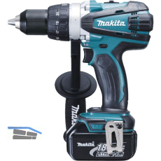 MAKITA Akku-Bohrschrauber DDF458RTJ 18 Volt / 5,0 Ah (IEC) Li-ion