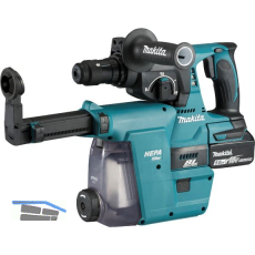 MAKITA Akku-Bohrhammer DHR243RTJW 18 Volt / 5,0 Ah (IEC) Li-Ion
