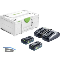 FESTOOL Akku-Starterset SYS3 18 Volt / 4,0 Ah DUO