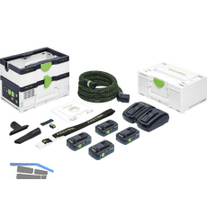 FESTOOL Akku-Systainersauger CTMC SYS HPC I-Plus 18 Volt / 4,0 Ah