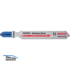 BOSCH Stichs�geblatt T118AHM rostfreier Stahl Expert - 3 St�ck