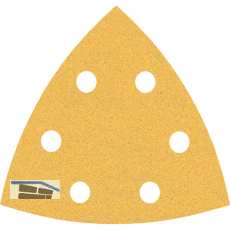 Schleifbl�tter V93 6-Loch Kletthaftung Korn 100 (5 St) f�r alle H�lzer