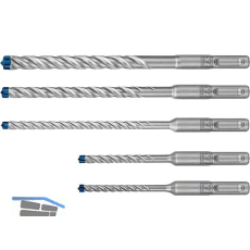 BOSCH Expert SDS-Plus-7X Hammerbohrer-Satz HM 4-Schneiden � 5-10mm 5-teilig