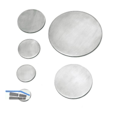 CROSO Ronde � 80 mm, Materialst�rke 4 mm, Edelstahl einseitig geschliffen V2A