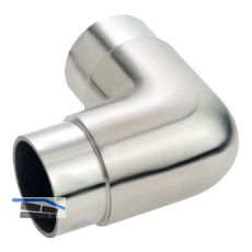 CROSO Rundbogen 90� kurz, f�r Rohr � 42,4 x 2,0 mm, Edelstahl geschliffen V2A