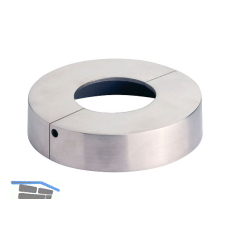 CROSO Abdeckrosette zweiteilig, � 125 mm, Bohrung � 49 mm,Edelstahl V4A