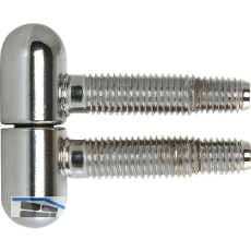 SFS Einbohrband, 13 mm, mit Rundkopf, Stahl verchromt