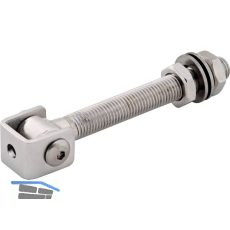 Anschwei�torband lang Edelstahl V2A