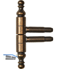 SFS Einbohrband mit Zierkopf, 13 mm, Messing patiniert