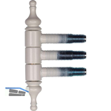 SFS Einbohr Zierband 3-TLG 13 wei� RAL9010