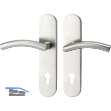 SH-Dr�ckergarnitur NEW YORK -auf Schild PZ88, ohne Kzs., Edelstahl, RC2