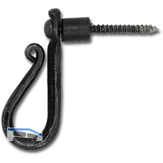 Fensterreiber einseitig, 60/20 mm, Eisen verzinkt geschw�rzt