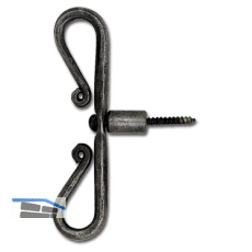 Fensterreiber doppelt, 105 x 20 mm, Eisen verzinkt geschw�rzt