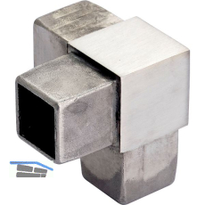 CROSO Eckst�tzenverbinder f�r Vierkantrohr 40 x 40 x 2,0 mm, Edelstahl V4A
