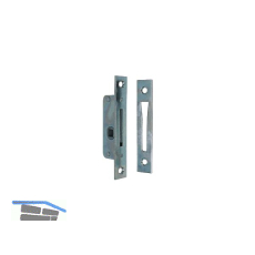 Einstemmzunge mit Schlie�blech, DM 11 mm, eckig, Stahl verzinkt