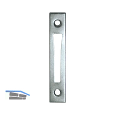 Schlie�blech zu Einstemmzunge, eckig, 85 x 15 x 1,25 mm, Stahl verzinkt