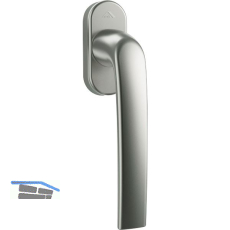 ROTO Fenstergriff SAMBA VK 7 x 37 mm, Aluminium titan eloxiert