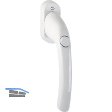 HOPPE Fenstergriff TOKYO - Druckknopf 90�, VK 7 x 40 mm, wei�
