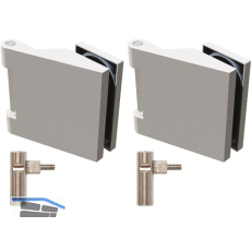 SOLIDO Glast�rbandset Office f.Dana GTF97 m. Rahmenteil INCANTO,links,mattnickel