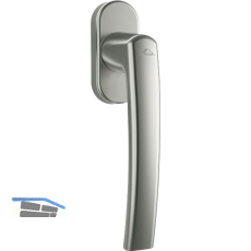 ROTO Fenstergriff ROTOLINE VK 7 x 35 mm, Aluminium titan eloxiert