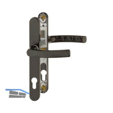 Dr�ckergarnitur LI�GE - auf Schmalschild 30 mm, 72 - 82, braun