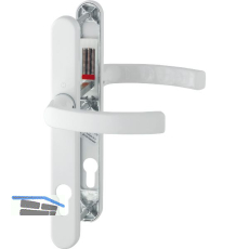 Dr�ckergarnitur LI�GE - auf Schmalschild 30 mm, 72 - 82, wei�